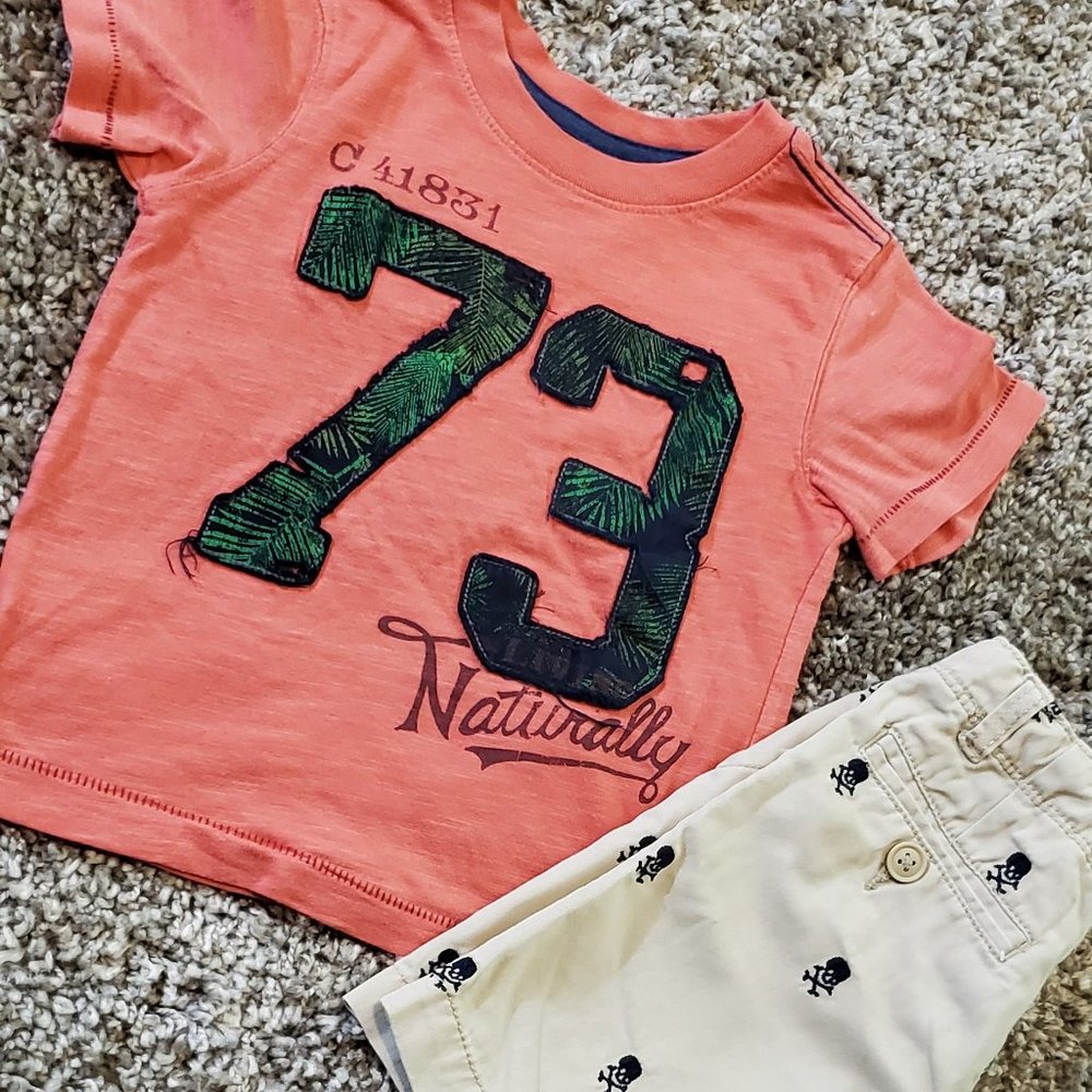 2/ $10 Short & T-shrirt Toddler boy 3T